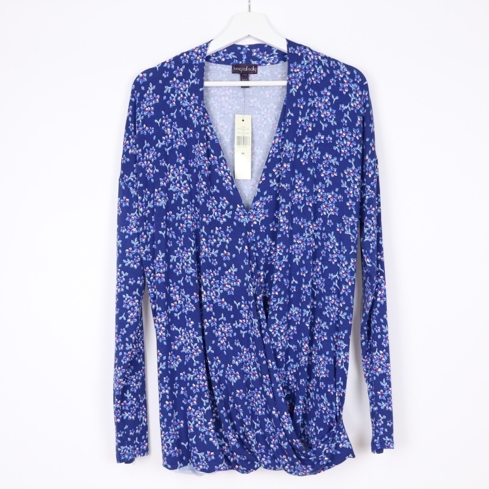 Long Tall Sally Printed Wrap Top